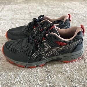 Asics Gel Venture 8 Women’s Gel and Pink Running Shoe Sneaker Size 7